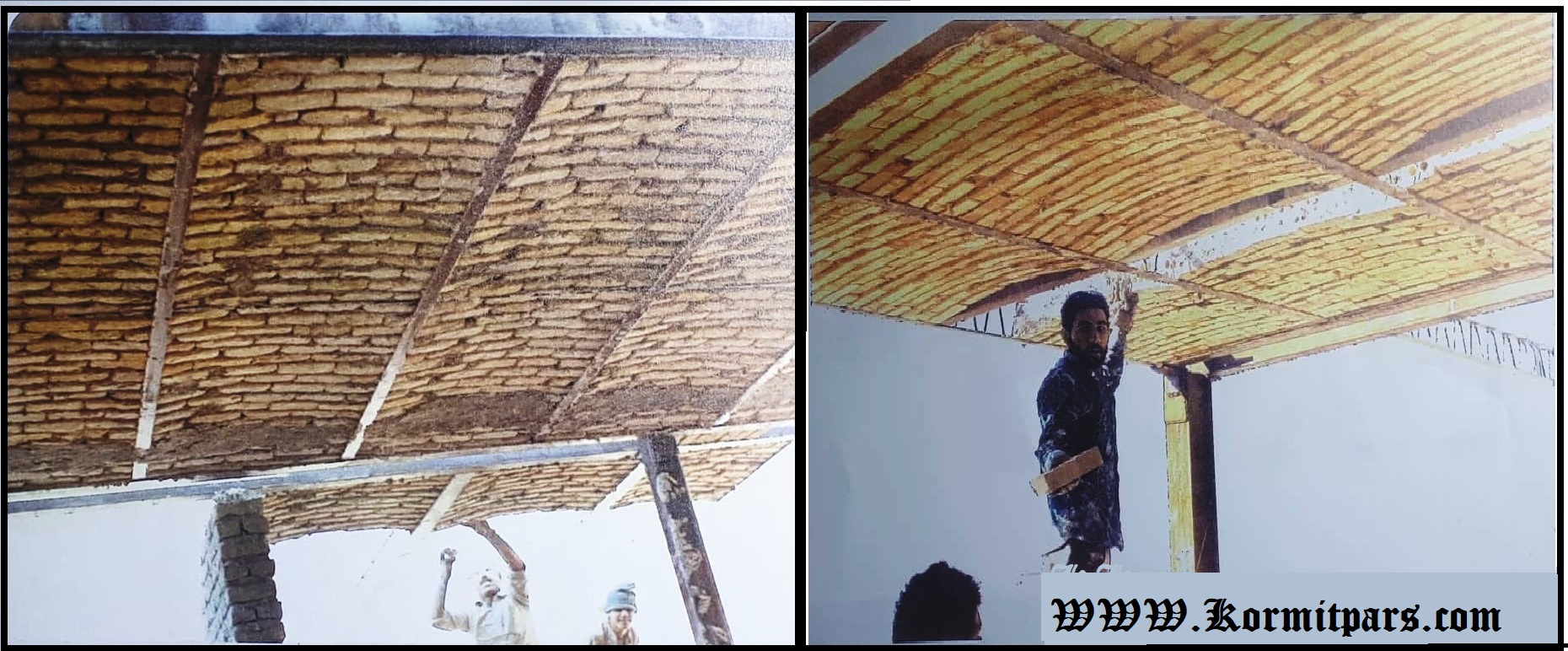 تاریخچه سقف در ایران