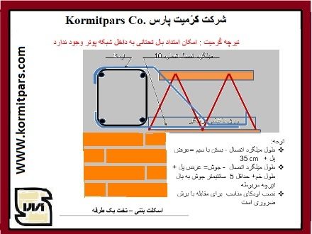 دانلود مشخصات ابعادی تیرچه کرومیت1